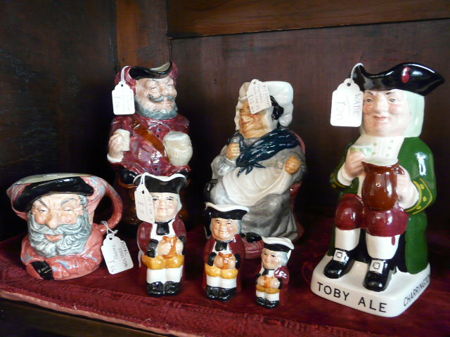 Doulton Character Jugs and Toby Jugs